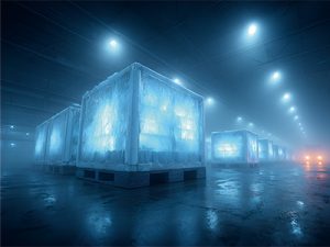 億統(tǒng)云倉 智能冷鏈倉儲高效解決方案